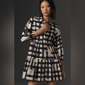 NWT Size XXS - The Bettina Shirt Dress by Maeve: Mini Edition